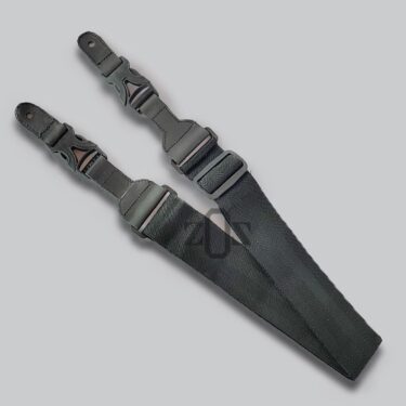 Tali Sabuk Strap Locking Gitar Guitar Ceklek Selot Black