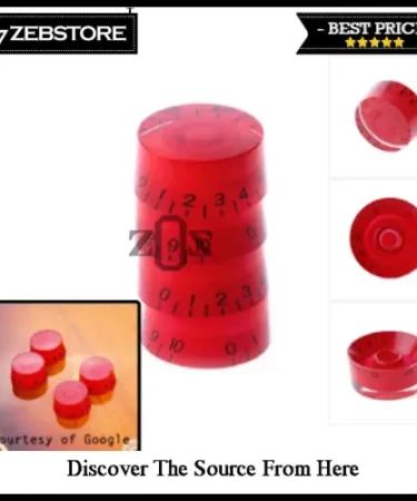 Knob Gitar Tube Pengatur Volume Epiphone Les Paul Red