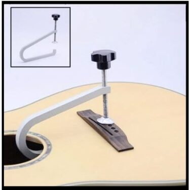 Clamp Cast Steel Throat Bridge Folk Acoustic