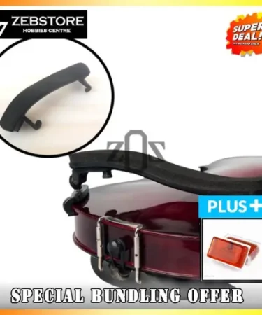 Shoulder Rest Sandaran Bahu Violin Biola Pad Adjustable Std 3/4 4/4