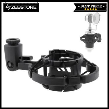Microphone Mount Condenser Mic Holder Stand Clip Shock Proof Studio For Large Diaphragm