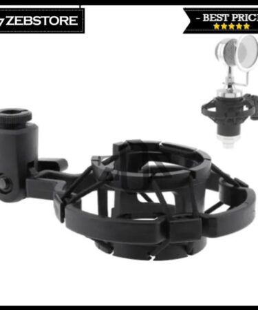 Microphone Mount Condenser Mic Holder Stand Clip Shock Proof Studio For Large Diaphragm