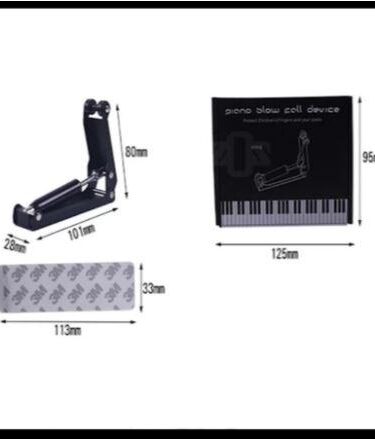 Penahan Penutup Pegas Soft-Close Papan Fallboard Piano Hidrolik