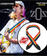 Strap Sabuk Tali Gitar Guitar Ernieball Rainbow