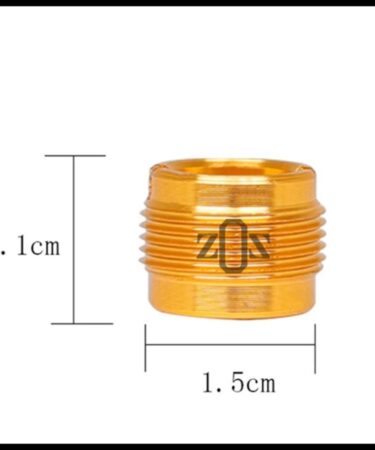 Adapter Converter Screw Sekrup Holder Microphone 3/8 F to 5/8 M