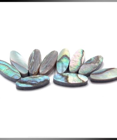 Inlay Dot Titik Penanda Abalone Oval S 1.6 mm 12pcs