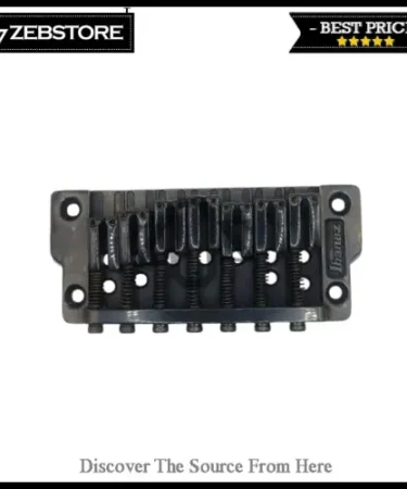 Bridge Gitar Elektrik Electric Fixed Ibanez Gibraltar Black 7 String