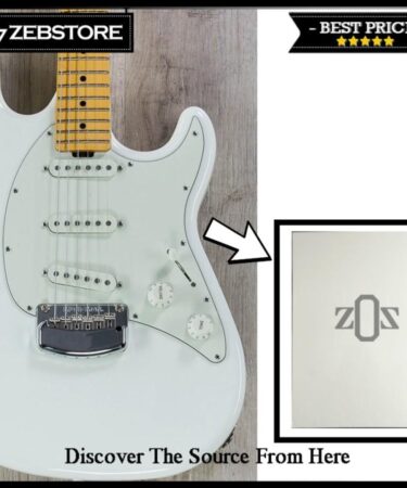 Bahan Material Pickguard Ivory White M00410 YY-03 3 Ply