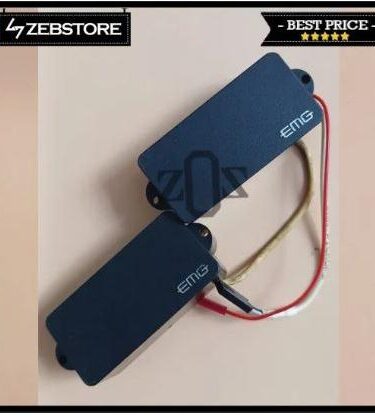 EMG Bass Active Guitar Gitar Pickup Set P-LJ/SJ 4 Strings Black