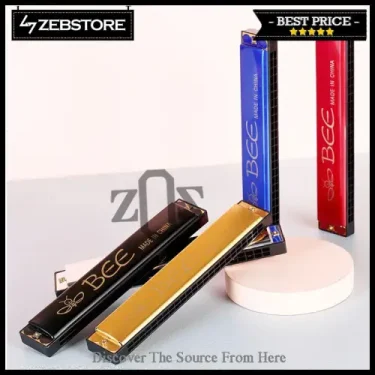 Harmonika Harmonica Bee Besar DF24A-1 24 Lubang Hole Kunci Key C