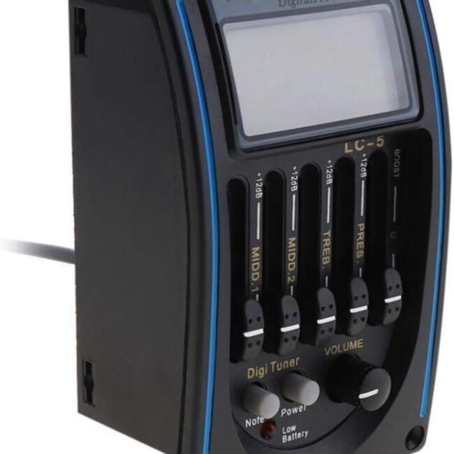 Equalizer EQ Preamp Tuner Gitar Guitar LC-5 Band
