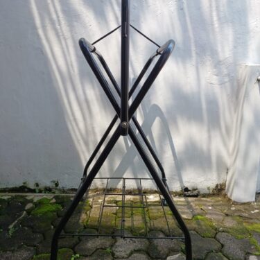 Stand Rack Pelana Saddle Kuda Horse Equestrian Folding Roda Wheels 031