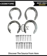 Sepatu Tapal Kuda Horseshoe Vulcan Sprint 2F 2H Aluminium Alloy + 24pcs Nail Kahn