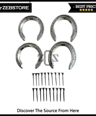 Sepatu Tapal Kuda Horseshoe Vulcan Sprint 2F 2H Aluminium Alloy + 24pcs Nail Kahn