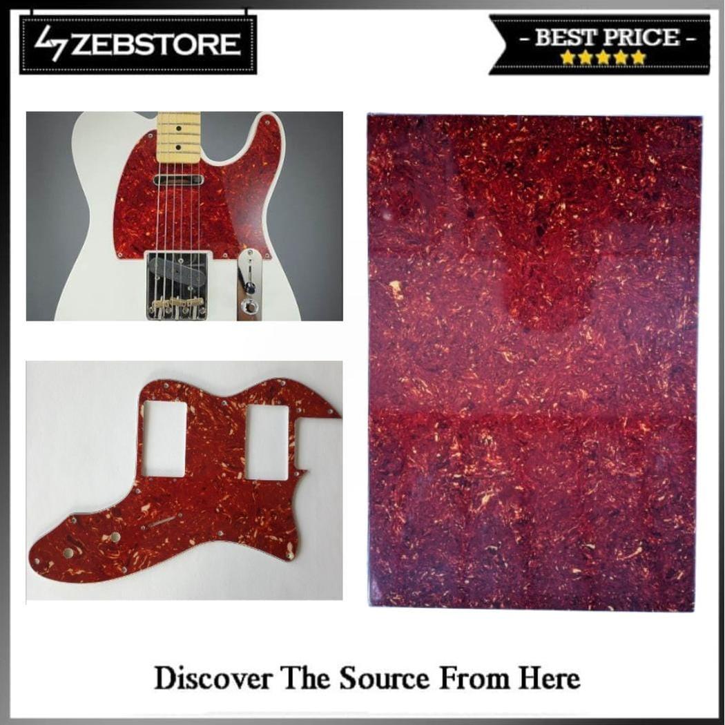 Bahan Material Pickguard Pelindung Body Gitar M00410-3 Tortoise 4 Ply