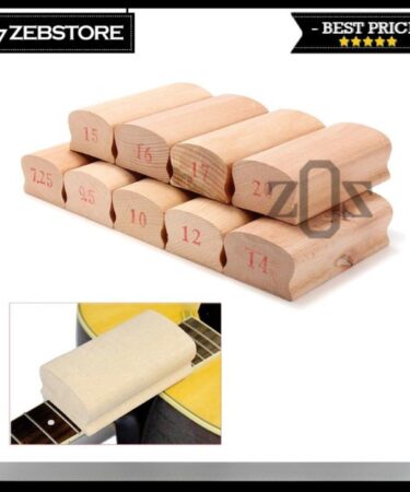 Fingerboard Grinding Sanding Fret Leveling Block Wood Sandpaper