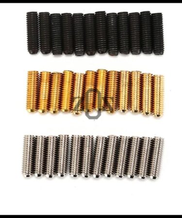 Screw Sekrup Baut Saddle Bridge Gitar Bass Elektrik Set