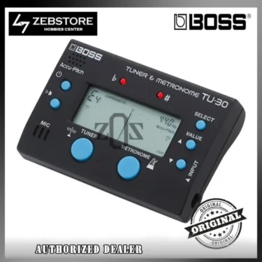 Tuner Tone Gitar Guitar Elektrik Electric Boss TU30 TU-30 Tuner & Metronome