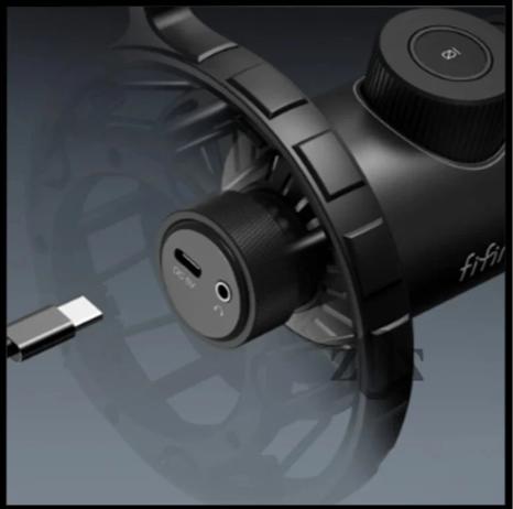Mikrofon MIcrophone Gaming Fifine T658 RGB with Arm Stand Streaming USB