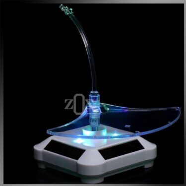 Solar Display Glasses Pajangan Stand Rotating Tinggi 4 Kaki 360 degrees
