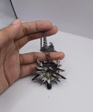 Kalung Necklace Liontin Kepala Serigala Wolf Wild Hunt
