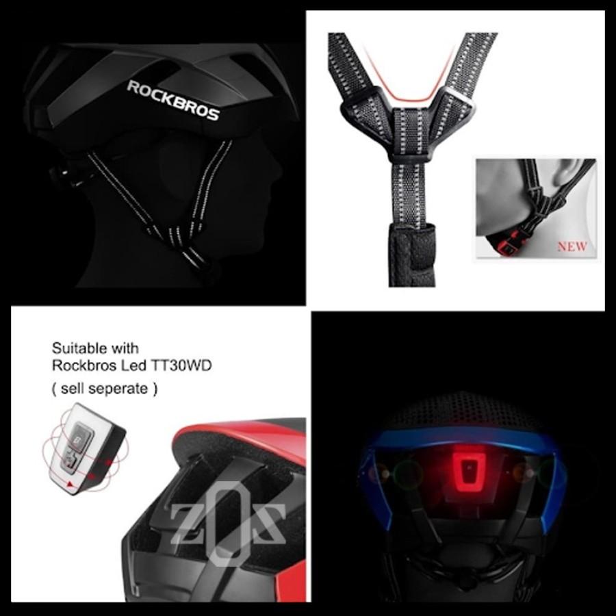 Helm Helmet Sepeda Bike ROCKBROS TT-30 TT30 - Image 4