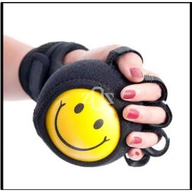 Alat Terapi Jari Finger Exercise Hand Stretcher Splint Ball Impairment