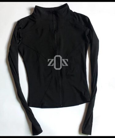 Baju Lengan Panjang Women Zipper Berkuda Equestrian Gym Running