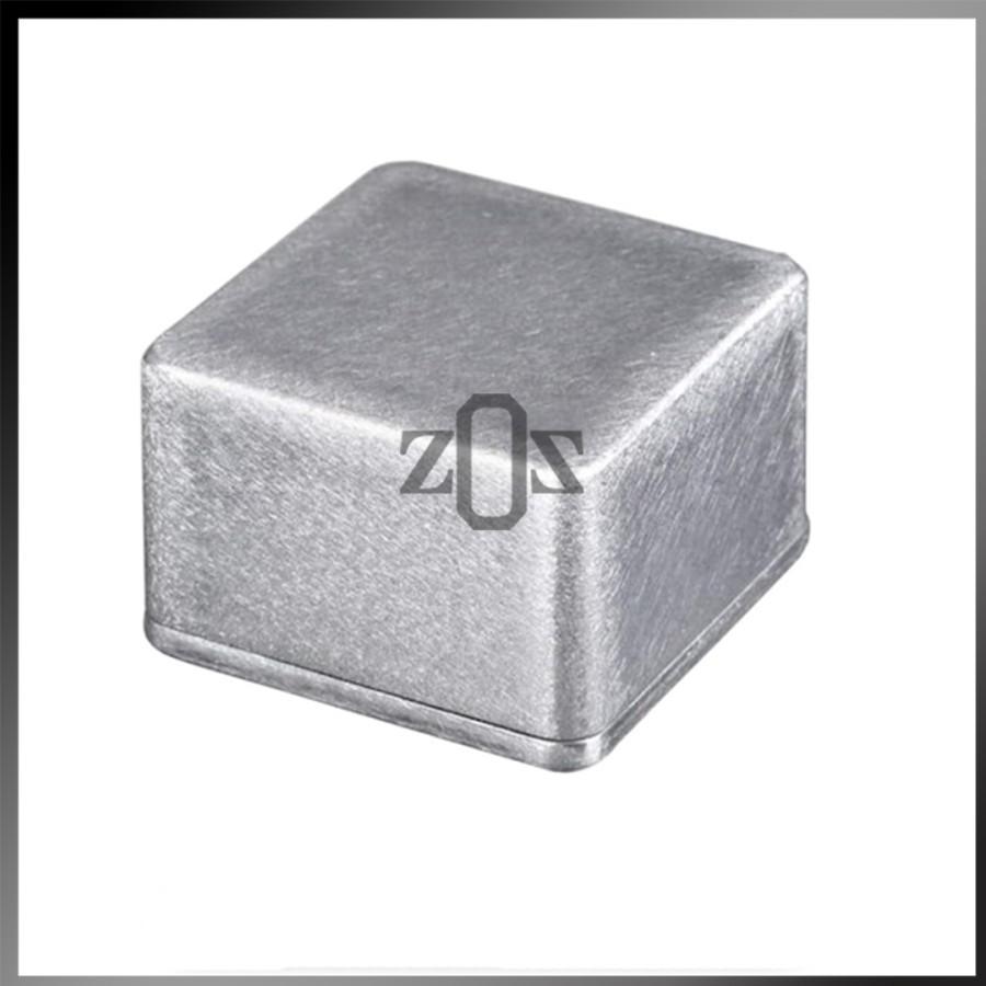 Material Box Kotak Case Pedal Stomp Effect Aluminium 1590LB 50x50x30mm - Image 3