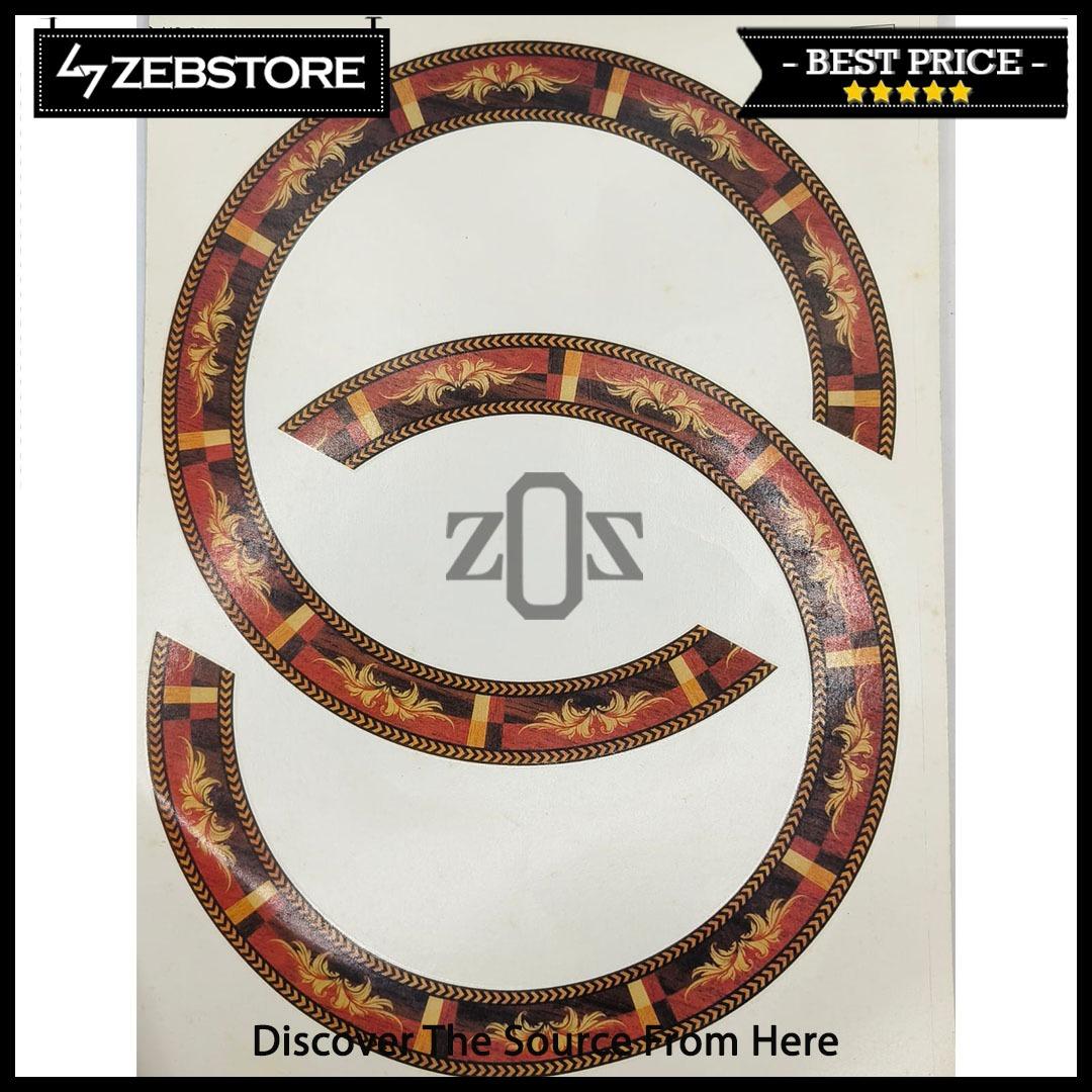 Rosette Radiancewood Water Sticker