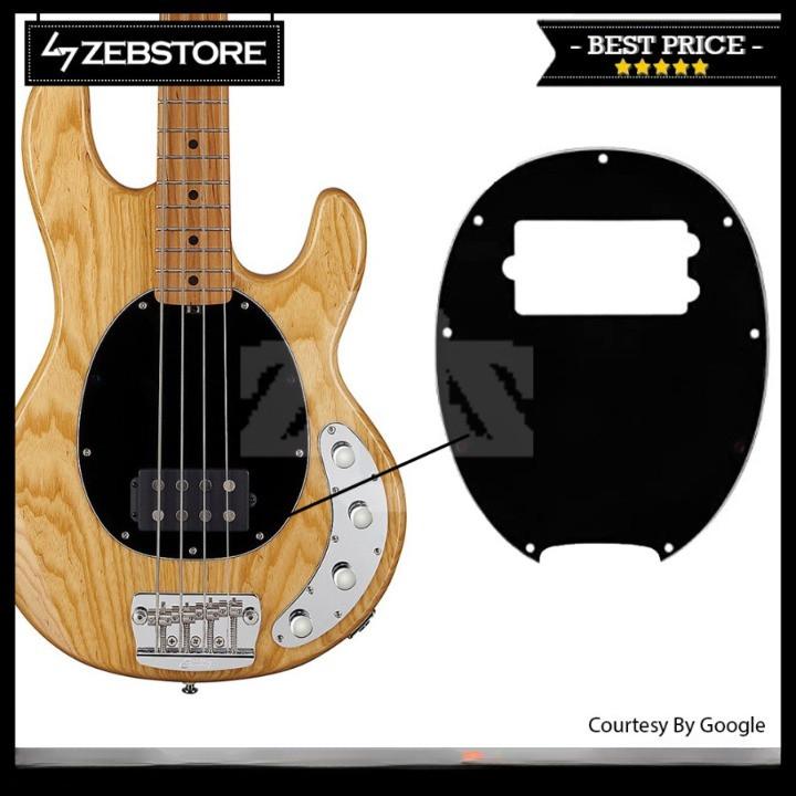 Pickguard Bass Musicman 4S7H 3Ply Black