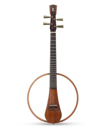 Guitar Ruan Chinese Elektrik Electric Solid Mahogany Maple Music Area MA-S1 Z-10