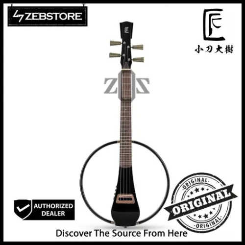 Guitar Ruan Chinese Elektrik Electric Solid Mahogany Maple Music Area MA-S1 Z-10