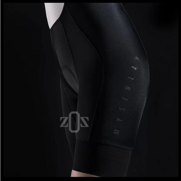 Jersey Jumpsuit Overall MYSENLAN Lucas Bib Women Cycling Atour Black