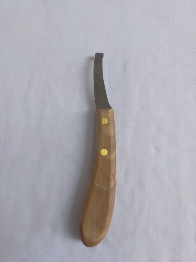 Pisau Knife Kuku Kuda Horse Hoof Shoe Fusetti Big Horn Right KNFR