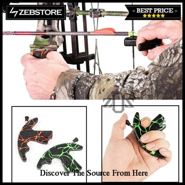 Hand Grip Trigger Bow Arrow Anak Panah Caliper Pengait Hook Thumb | Specifications: Brand: Material: Premium Plastic Color: Black Size: Weight: 270g Type: Thumb Release Expired : – Condition : New Made In : China How To Use: Ready to use Package Contents: 1Pc x Grip Trigger Bow Caliper Pengait Hook Release Aid Arrow Panah