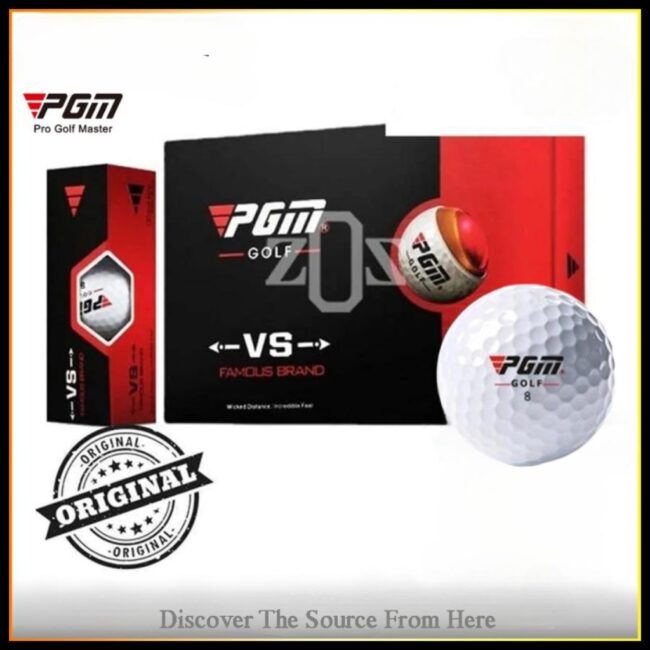 Bola Ball Golf PGM 3 Layers Set 12 pcs Original | WP 0024 - Bola Ball Golf PGM 3 Layers Set 12 pcs Original Features : - 3 layers golf ball set, soft touch, stable flight, better elasticity longer distance, ultra-low resistance - High rebound farther ball distance, free fall at the same height, PGM high elastic three-layer ball rebounds higher, allowing you to hit the ball farther - Better handling, more spin when hitting golf, easier to control and more precise . - 3 layers ball detail map. - Shell: the titanium-containing sarin material has better resistance to hitting - Ball core: Mixed with various compounds containing sodium lons and zinc lons - Middle layer: Single-layer soft design, with high elastic core, faster ball speed - Packing 12 pcs/box - Number 1, 2, 6, 8 - Soft touch, stable flight, better elasticity, longer distance, ultra low-distance - High rebound farther ball distance Specifications : Brand : PGM Material : Synthetic Gum/Rubber Colour : White Size : 18*18*10cm ( packaging details ) Weight : 150gram Type : Q017 Condition : New Made in : China How To Use : Ready To Use Package Content : 12 Piece x Bola Ball Golf PGM 3 Layers Set 12 pcs Original
