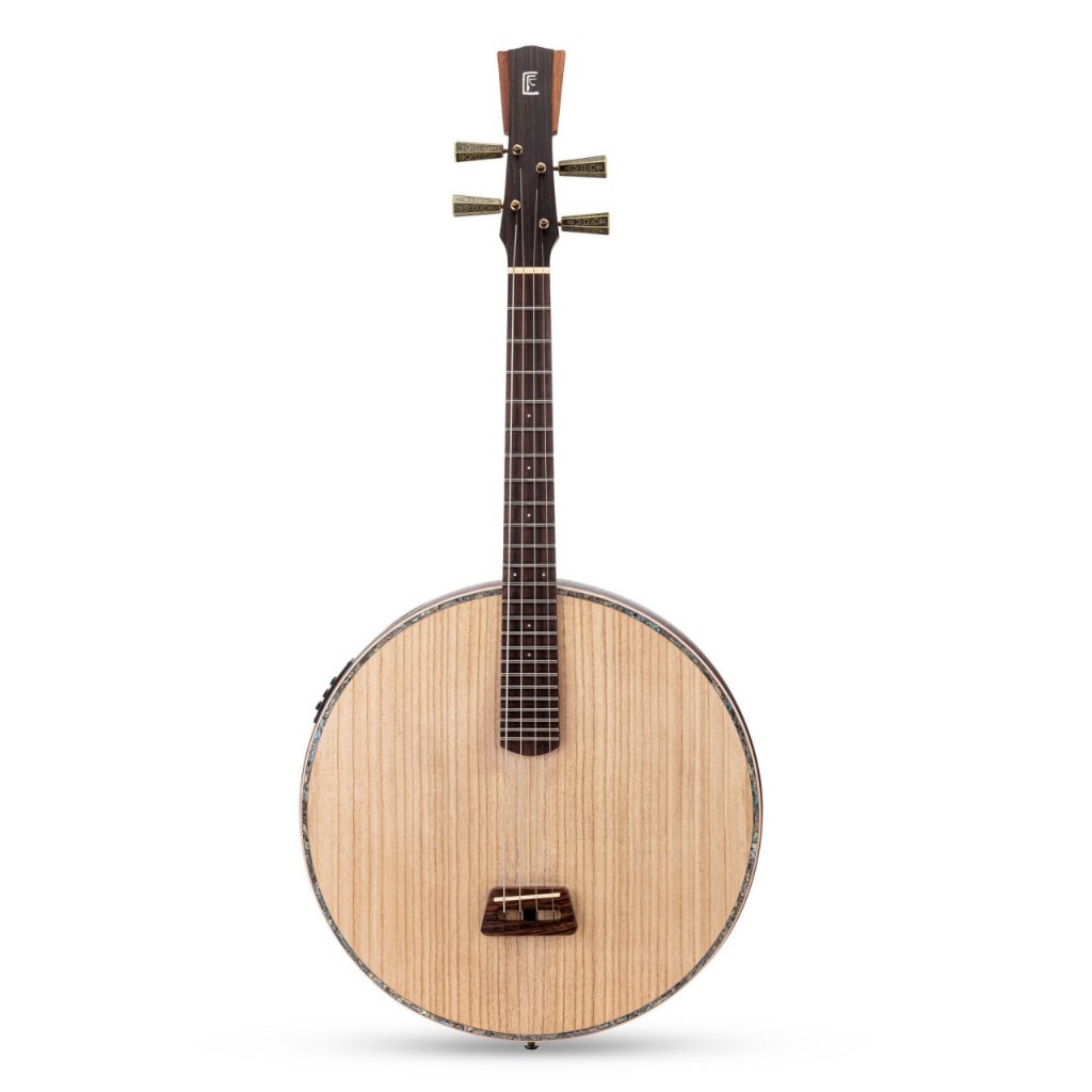 Guitar Ruan Chinese Solid Mahogany Rosewood Music Area MA-A1 CM-50 CR-50 - Image 6