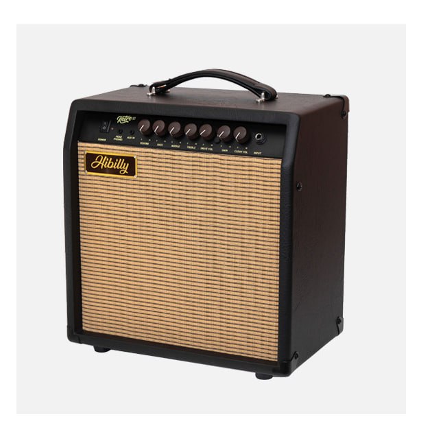 Amplifier Guitar Hibilly Retro 30R watt 10 Inch Transistor Analog Spring Reverb Clean Distortion - Image 6
