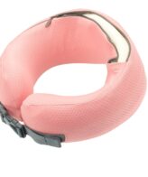 Bantal Pillow Leher Traveling Tidur Pocket Memory Foam + Penutup Mata EasyNap |