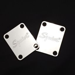 Neck Joint Plate NJP Squier Fender Chrome