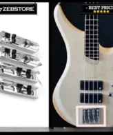 Bridge Bass Monorail BB-114 4 String Chrome