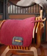 Saddle Pad Berkuda Equestrian Cavassion Breathable Cotton 3D 100