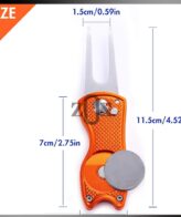 Garpu Fork Divot Repair Tool Golf Ball Marker Metal. |