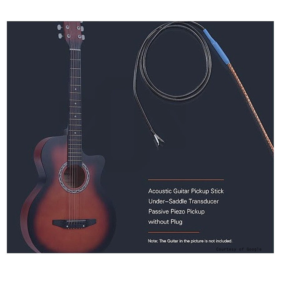 Kabel Pickup Transducer Piezo OMEGA II Orange.