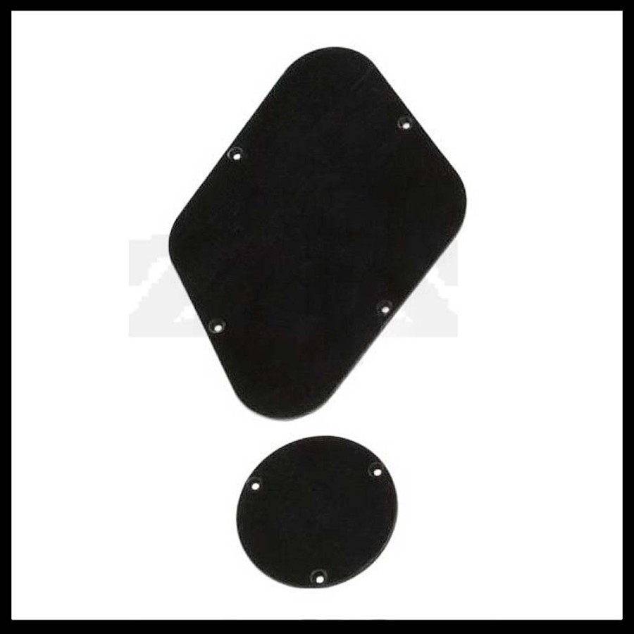Backplate Back Plate Switch Cover Gibson Lespaul Set Black - Image 9