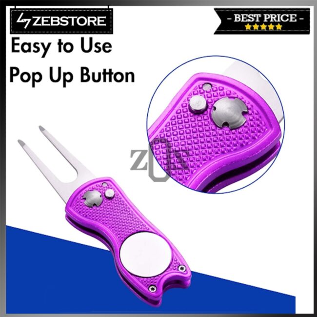 Garpu Fork Divot Repair Tool Golf Ball Marker Metal. |