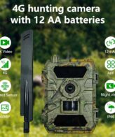 Kamera Hunting Wild Camera Trail Pengintai Trap PR902LTE 4G 8K App | Infrared night vision for nighttime monitoring