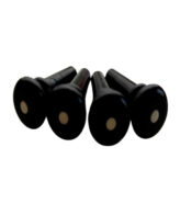 Paku Gitar Pin Bridge Bass Titik Dot Black 4Pcs
