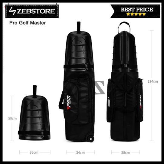 Tas Cover Travel Bag Hard Case Golf Club PGM HK8014 With Wheels. - Image 7